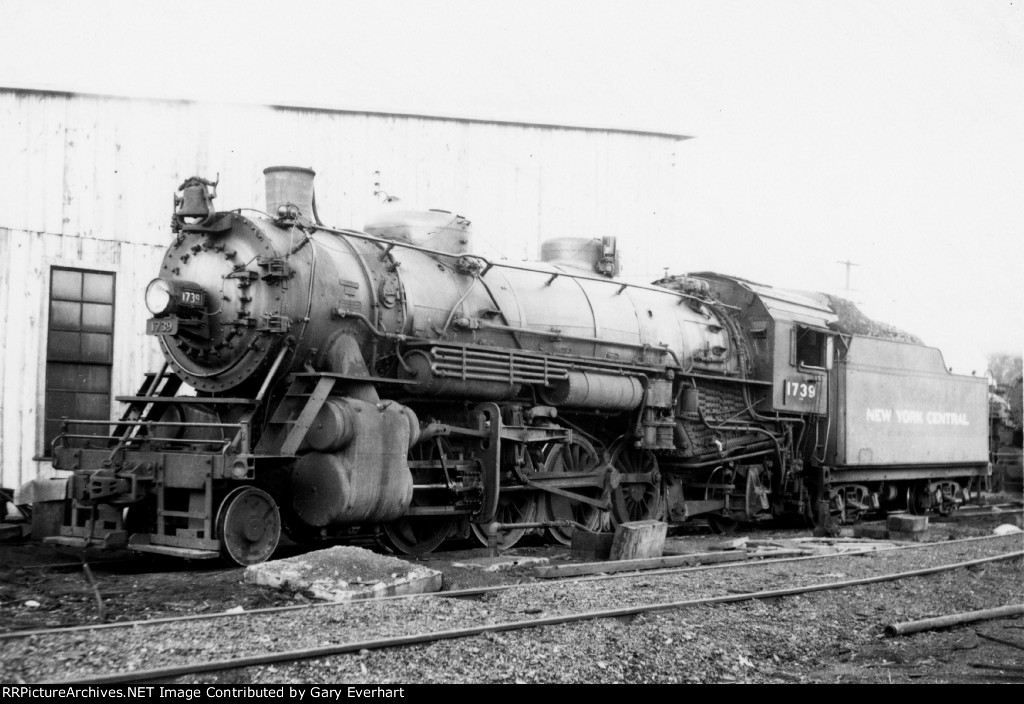 NYC 2-8-2 #1739 - New York Central